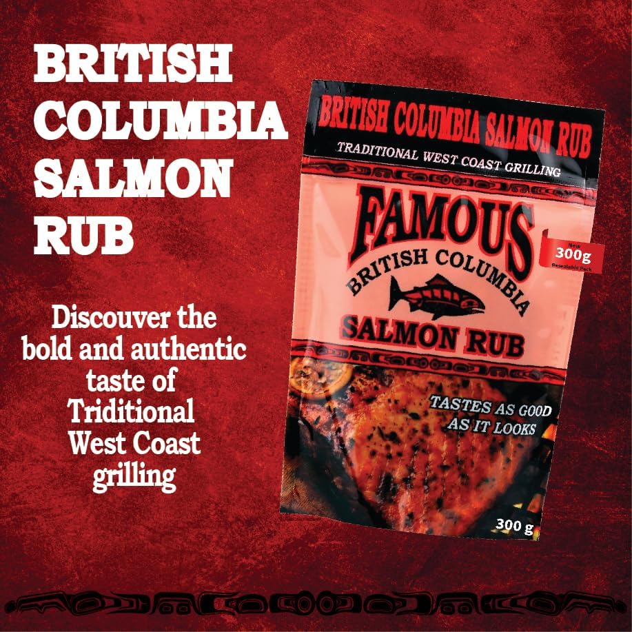 Famous British Columbia Salmon Rub 300g