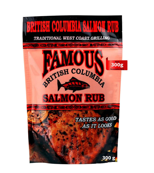 Famous British Columbia Salmon Rub 300g