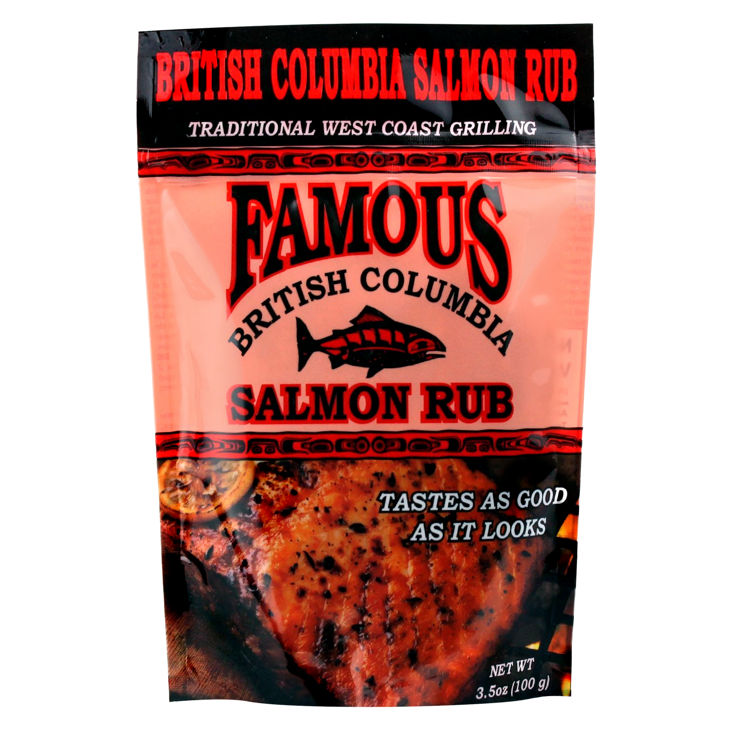 Famous British Columbia Salmon Rub 100g